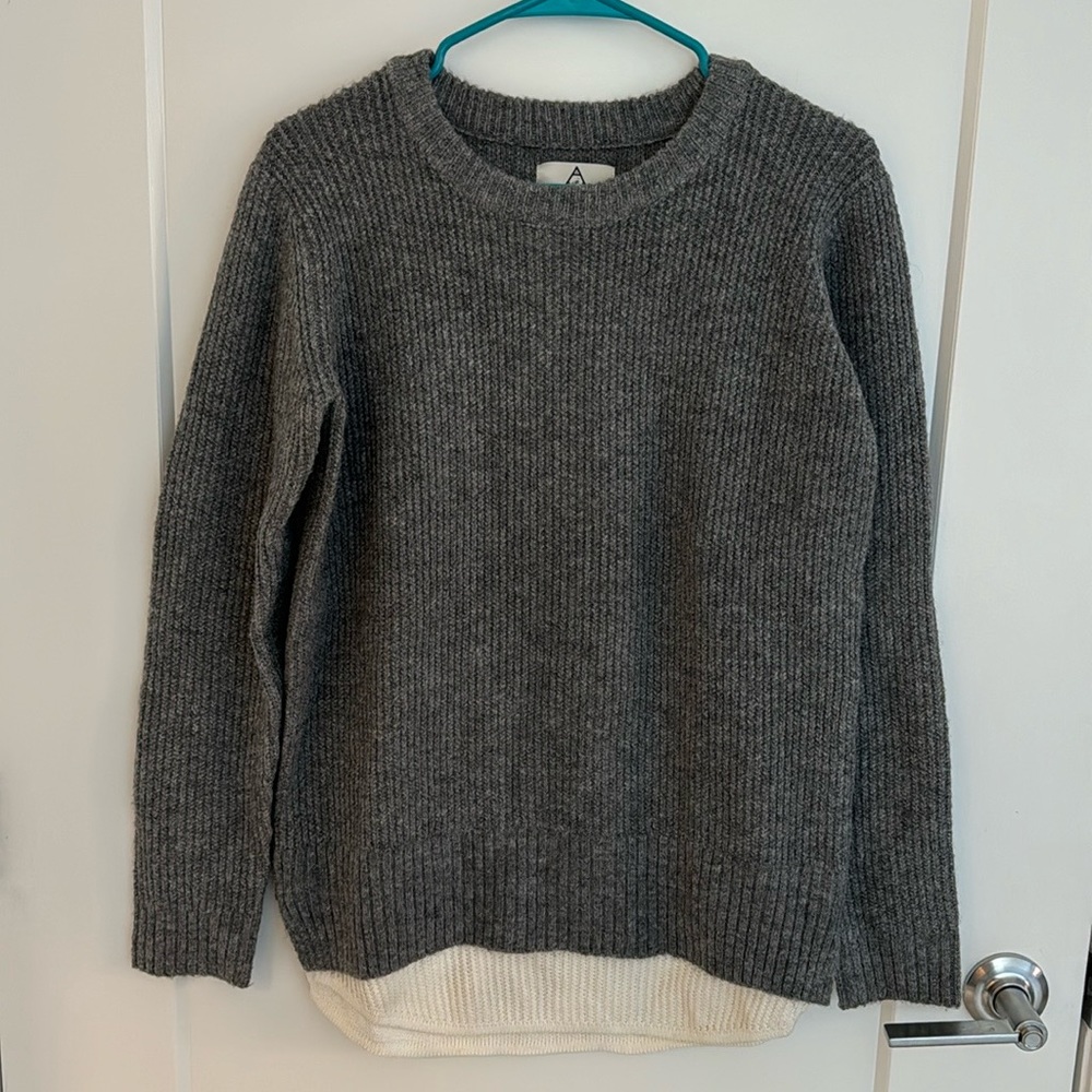 Urban Outfitters Grey Layered Sweater